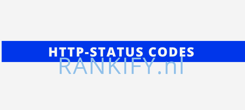 Wat zijn http status codes